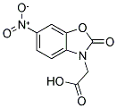 (6-NITRO-2-OXO-1,3-BENZOXAZOL-3(2H)-YL)ACETIC ACID Struktur