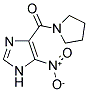 5-NITRO-4-(PYRROLIDIN-1-YLCARBONYL)-1H-IMIDAZOLE Struktur