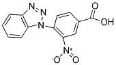 4-(1H-1,2,3-BENZOTRIAZOL-1-YL)-3-NITROBENZOIC ACID Struktur