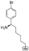 (R)-1-(4-BROMOPHENYL)HEPTAN-1-AMINE Struktur