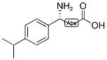 (R)-3-AMINO-3-(4-ISOPROPYL-PHENYL)-PROPIONIC ACID Struktur