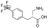 (R)-2-AMINOMETHYL-3-(4-TRIFLUOROMETHYL-PHENYL)-PROPIONIC ACID Struktur