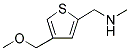 [4-(METHOXYMETHYL)-2-THIENYL]-N-METHYLMETHANAMINE Struktur