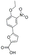 5-(4-ETHOXY-3-NITROPHENYL)-2-FUROIC ACID Struktur