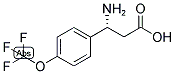 (R)-3-AMINO-3-(4-TRIFLUOROMETHOXY-PHENYL)-PROPIONIC ACID Struktur