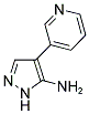 4-PYRIDIN-3-YL-2H-PYRAZOL-3-YLAMINE Struktur