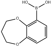 3,4-DIHYDRO-2H-1,5-BENZODIOXEPIN-6-YLBORONIC ACID Struktur