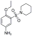 4-ETHOXY-3-(PIPERIDIN-1-YLSULFONYL)ANILINE Struktur