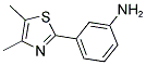 3-(4,5-DIMETHYL-THIAZOL-2-YL)-PHENYLAMINE Struktur