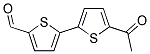 5-(5-ACETYL-2-THIENYL)-2-THIOPHENECARBALDEHYDE Struktur