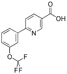 6-[3-(TRIFLUOROMETHOXY)PHENYL]NICOTINIC ACID Struktur