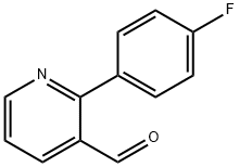 2-(4-FLUOROPHENYL)NICOTINALDEHYDE Struktur