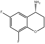 (R)-6,8-DIFLUORO-CHROMAN-4-YLAMINE Struktur