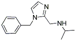 (1-BENZYL-1 H-IMIDAZOL-2-YLMETHYL)-ISOPROPYL-AMINE Struktur