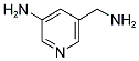 5-AMINO-3-PYRIDINEMETHANAMINE Struktur