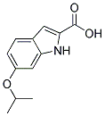 6-ISOPROPOXY-1H-INDOLE-2-CARBOXYLIC ACID Struktur