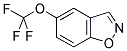 5-TRIFLUOROMETHOXY-1,2-BENZISOXAZOLE Struktur