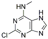 2-CHLORO-6(METHYLAMINO)PURINE Struktur