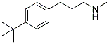 [3-(4-TERT-BUTYL-PHENYL)-PROPYL]-METHYL-AMINE Struktur