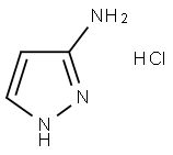 3-AMINOPYRAZOLE, HYDROCHLORIDE Struktur