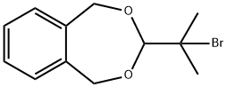 3-(1-BROMO-1-METHYLETHYL)-1,5-DIHYDRO-2,4-BENZODIOXEPINE Struktur