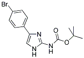 [4-(4-BROMO-PHENYL)-1H-IMIDAZOL-2-YL]-CARBAMIC ACID TERT-BUTYL ESTER Struktur