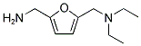 ([5-(AMINOMETHYL)-2-FURYL]METHYL)DIETHYLAMINE Struktur