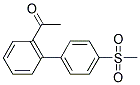 1-[4'-(METHYLSULFONYL)[1,1'-BIPHENYL]-2-YL]ETHANONE Struktur