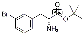 (R)-3-BROMOPHENYLALANINE T-BUTYL ESTER Struktur