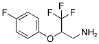 3,3,3-TRIFLUORO-2-(4-FLUORO-PHENOXY)-PROPYLAMINE Struktur