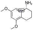 (R)-5,7-DIMETHOXY-1,2,3,4-TETRAHYDRO-NAPHTHALEN-1-YLAMINE Struktur