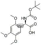 (R)-TERT-BUTOXYCARBONYLAMINO-(2,4,5-TRIMETHOXY-PHENYL)-ACETIC ACID Struktur