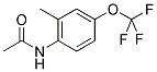 2-METHYL-4-(TRIFLUOROMETHOXY)ACETANILIDE Struktur