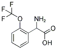 AMINO-(2-TRIFLUOROMETHOXY-PHENYL)-ACETIC ACID Struktur