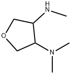 N,N,N'-TRIMETHYL-TETRAHYDRO-FURAN-3,4-DIAMINE Struktur