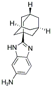 2-(1-ADAMANTYL)-1H-BENZIMIDAZOL-6-AMINE Struktur