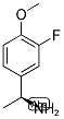 (S)-1-(3-FLUORO-4-METHOXYPHENYL)ETHANAMINE Struktur