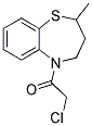 5-(CHLOROACETYL)-2-METHYL-2,3,4,5-TETRAHYDRO-1,5-BENZOTHIAZEPINE Struktur