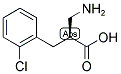 (S)-2-AMINOMETHYL-3-(2-CHLORO-PHENYL)-PROPIONIC ACID Struktur