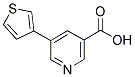 5-(3-THIENYL)NICOTINIC ACID Struktur