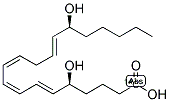 5(S),15(S)-DIHETE [1-14C] Struktur