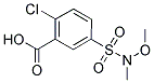 2-CHLORO-5-[[METHOXY(METHYL)AMINO]SULFONYL]BENZOIC ACID Struktur