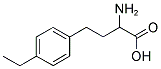 2-AMINO-4-(4-ETHYL-PHENYL)-BUTYRIC ACID Struktur