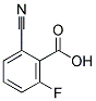 2-CYANO-6-FLUOROBENZOIC ACID Struktur