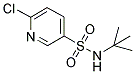 N-(TERT-BUTYL)-6-CHLOROPYRIDINE-3-SULFONAMIDE Struktur