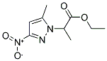 2-(5-METHYL-3-NITRO-PYRAZOL-1-YL)-PROPIONIC ACID ETHYL ESTER Struktur