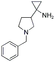 1-(1-BENZYL-PYRROLIDIN-3-YL)-CYCLOPROPYLAMINE Struktur