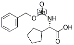 (S)-N-CBZ-2-AMINO-2-CYCLOPENTYL ACETIC ACID Struktur