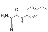 2-AMINO-2-CYANO-N-(4-ISOPROPYL-PHENYL)-ACETAMIDE Struktur