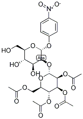 4-NITROPHENYL 2-O-(2,3,4,6-TETRA-O-ACETYL-ALPHA-D-MANNOPYRANOSYL)-ALPHA-D-MANNOPYRANOSIDE Struktur